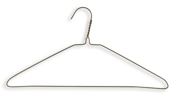 Coat Hangers 16" for size 6+. Set of 50
