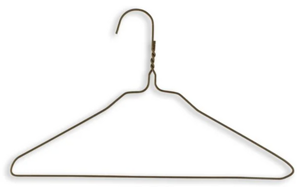 Coat Hangers 13" For size Infant-6. Set of 50
